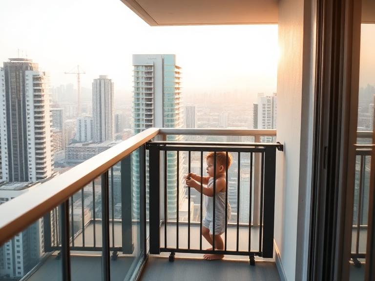 Invisible Balcony Safety Grills in Hyd